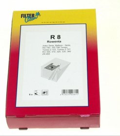 Filterclean Vacuum Cleaner Bags - R8 000180-k Dust Bags X 6
