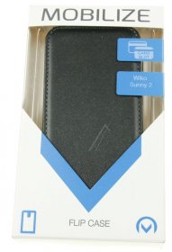 Mobilize Leather Bag Gsm - 23924 Mobilize Classic Gelly Flip Case Wiko Sunny 2 Black