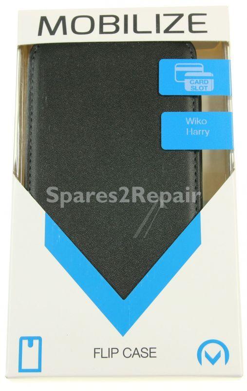 Mobilize Leather Bag Gsm - 23940 Mobilize Classic Gelly Flip Case Wiko View Prime Black