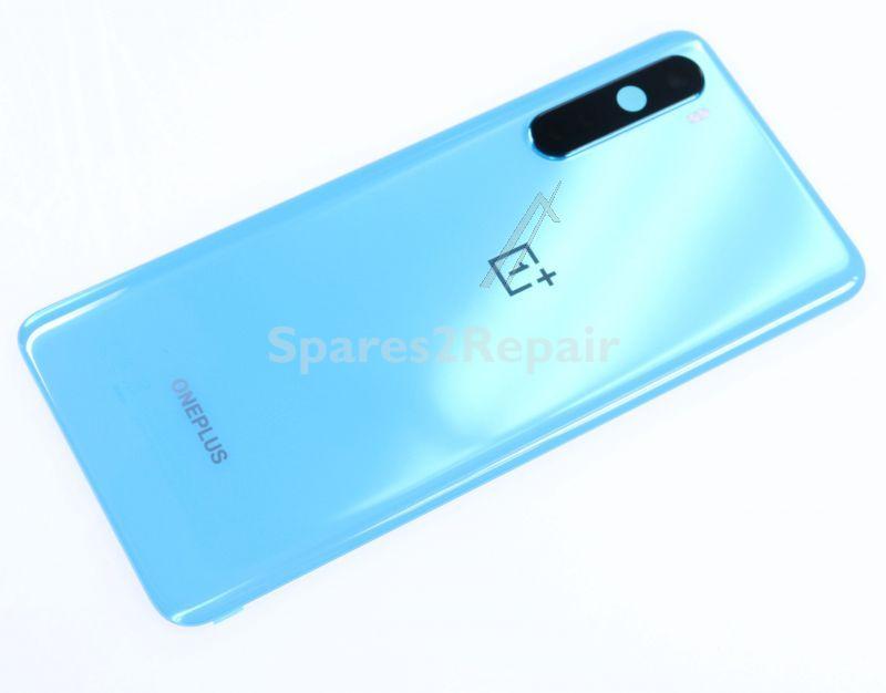 Oneplus Battery Compartment Lid - 2011100195 4904630 Back Cover Blue With Screen Printing Op Nord