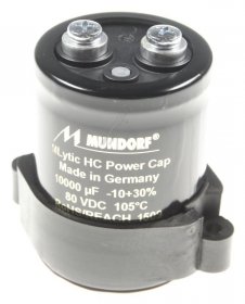 Mundorf Radial Electrolytics 105 Degre - 10000uf-80v Power-elcap Radial 105° 50x67mm Screwt.