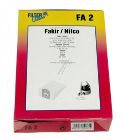 Filterclean Vacuum Cleaner Bags - Fa2 000102-k Dust Bags X 4