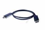 Compatible Display Port Connections - Displayport 1 2 Plug > Hdmi-2 0 Plug Black 4k2k@60hz 1m
