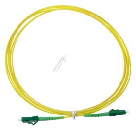 Logilink Optical Plug/optical Plug - Fibre Simplex Patch Cord, Os2 Sm G.657.a2, Lc-apc To Lc-apc, 2 M