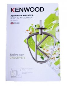 Kneader Hook - Kat70 000ca Aw20011062 Kw Chef Xl K Beater Alu Int [Delonghi]
