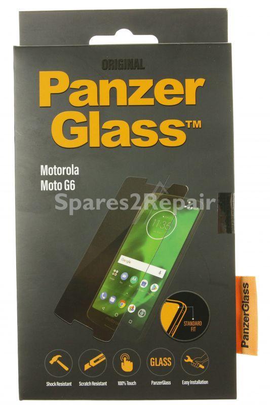 Panzerglass Display Protective Film - 6514 Premium Protective Glass For Motorola Moto G6 Black