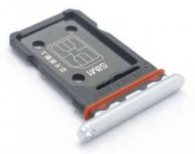 Oppo Sim card Holder - 3887019 Sim Bracket Aa201 White Aluminium Alloy