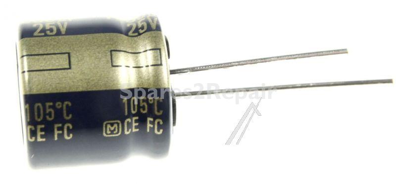 Panasonic 25v Radial Electrolytic 105 De - 1000uf-25v Eeufc1e102s Capacitor Radial Pan 105° Low Impedance 15x16mm -rohs-