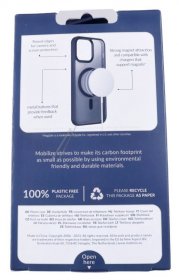 Mobilize Leather Bag Gsm - 28877 Mobilize Magsafe Compatible Hybrid Case Apple Iphone 15 Pro Black