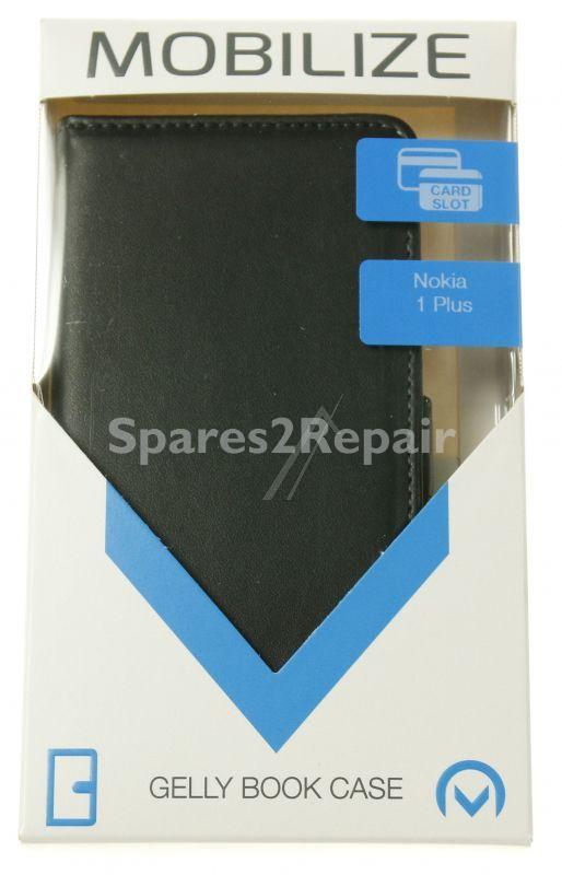Mobilize Leather Bag Gsm - 24888 Mobilize Classic Gelly Wallet Book Case Nokia 1 Plus Black