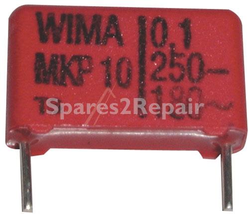 Wima Pulse Capacitors - 0 1uf-250v Mkp1f031004b00mssd Mkp10 E Capacitor Rm=15