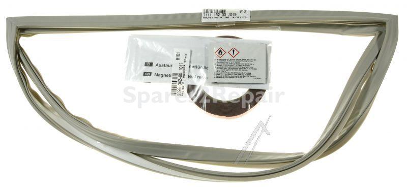 Liebherr Refrigerator Door Seal - 711118200 Magnetic Door Seal Grey