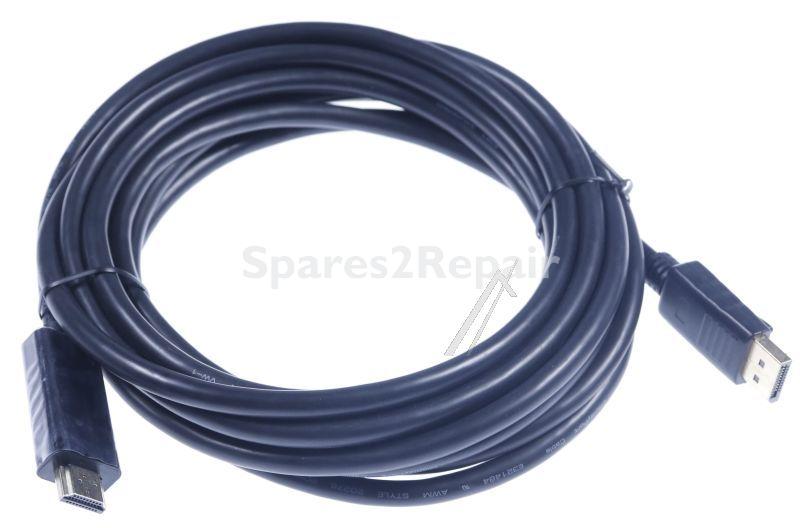 Compatible Display Port Connections - Displayport 1 2 Plug > Hdmi-2 0 Plug Black 4k2k@60hz 5m