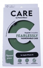Panzerglass Leather Bag Gsm - 1385 Care By Panzerglass Fashionable Case Green W Magsafe Iphone 24