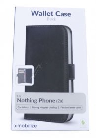 Mobilize Leather Bag Gsm - Mobilize Classic Gelly Wallet Book Case Nothing Phone (2a) Black