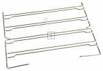 Smeg Telescopic Slideout Oven Grills - 694170914 Gr guides Sx