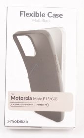 Mobilize Leather Bag Gsm - 80734 Mobilize Rubber Gelly Case Motorola Moto E15-g05 Matte Black