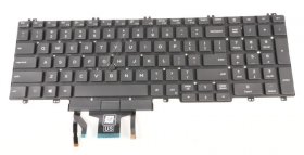 Dell Notebook keyboards - Thdmy Kybd 102 us eng m18ixl-bps wb