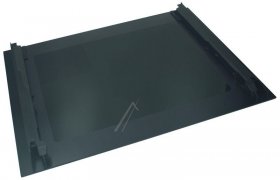 Hisense Gorenje Oven outer Door - 928774 Door Glass Bio21 6-231 Py Black 9005 Glu
