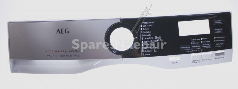 Operating Unit Screen - 140207740014 Control Panel white aeg it [Electrolux Aeg]