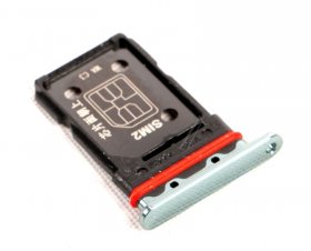 Oneplus Sim card Holder - 1081100111 3887231 Sim Bracket Aa438 Highlight Green Aluminum Alloy+plastic
