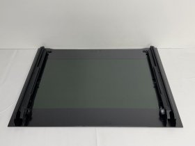 Oven outer Door - 140225496292 594x471mm Front Glass Black [Electrolux Aeg]