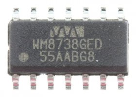 Philips Ic - 996510001322 Ic Wm8738 Gde Sop