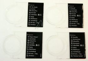 Panel - 140062661107 Programme Plate Knob Adhesive [Electrolux Aeg]