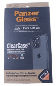 Panzerglass Leather Bag Gsm - 1179 Panzerglass Clearcase With D3o Iphone 15 Pro Max