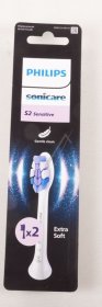 Philips Tooth Brush - 881605287010 Hx6052-87 Sonicare S2 Sensitive Brush Head White 2 Pieces