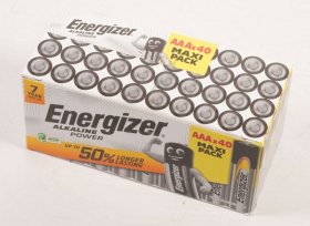 Energizer Aaa 1,5v Battery - E303711203 Alkaline Power Micro (aaa) Dp 40 Stuck