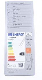 Ledvance E14 Led Spot - Smart+ Filament Candle Dimmable 40 4w-2700k E14 220-240v - SMART+WIFI FILAMENT CANDLE DIM