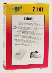 Filterclean Vacuum Cleaner Bags - Z101 000038-k Dust Bags 5 Pcs