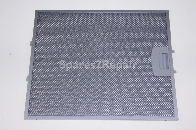 Metal Grease Trap - 00363095 Metal-mesh Grease Filter [Bosch Siemens]