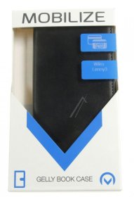 Mobilize Leather Bag Gsm - 22782 Mobilize Classic Gelly Wallet Book Case Wiko Lenny3 Black