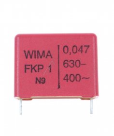 Wima Fkp1 Pulse Capacitor - 0 047uf-630v Fkp1j024705h00jssd Fkp1 - Impulse Capacitor Rm=22 5 -rohs-