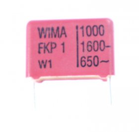 Wima Fkp1 Pulse Capacitor - 1000pf-1600v Fkp1t011004c00kssd Fkp1 Pulse Capacitor Rm=15mm