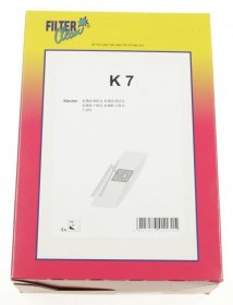 Filterclean Vacuum Cleaner Bags - K7 000752-k Dust Bags X 4