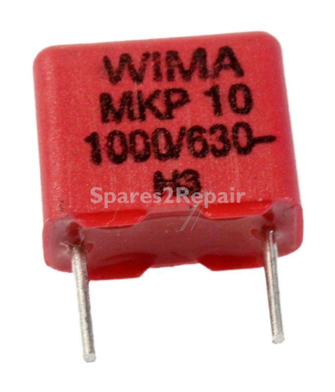 Wima Pulse Capacitors - 1000pf-630v Mkp1j011002c00kssd Mkp10-pulse Capacitor Rm=7 5mm 1nf -rohs-