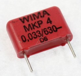 Wima Foil Capacitor - 0,033uf-630v Mkp4-kondensator Rm=10mm -rohs-konform-