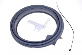 Door Seal Washing Machine - C00255813 482000084989 Door Bellows Seal + Supp dispenser Kit [Whirlpool Indesit]