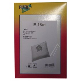 Filterclean Vacuum Cleaner Bags - E18m Fl0082-k Micromax Dust Bags E18m X4