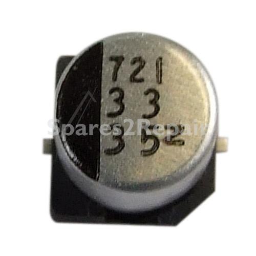 Panasonic 35v Smd electrolytic 105 Degre - 33uf-35v Eeefk1v330p 105° Smd Condo 6 3x6 0mm