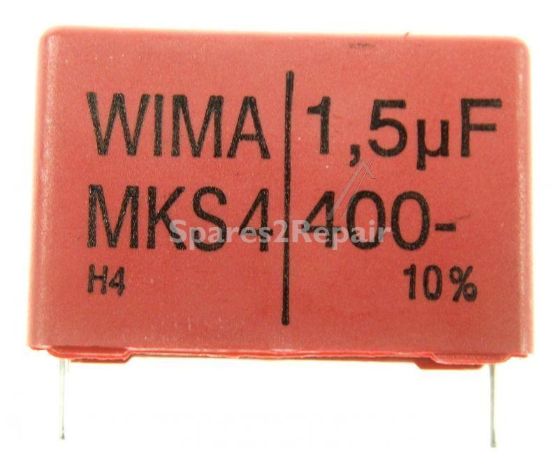 Wima Mks4 Pulse Capacitor - 1,5uf-400v Mks4 Metal Capacitor Rm27,5