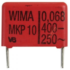 Wima Pulse Capacitors - 0 068uf-400v Mkp1g026804c00jssd Mkp10-pulse Capacitor Rm=15mm
