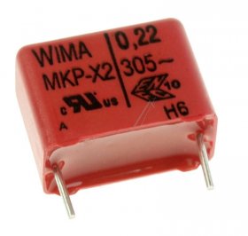 Wima X2 Emi Suppression Capacitor M - 0,22uf-305v Mkp X2-suppression Capacitor, Rm=15mm, 220nf -rohs-