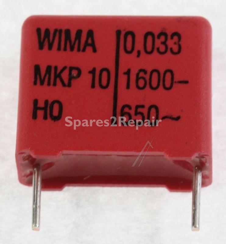 Wima Pulse Capacitors - 0 033uf-1600v Mkp10 Capacitor For Pulse Applications Pcm=15
