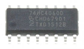 Nxp Operational Amplifier Ic - Ic Cmos, Smd, 74hc4060, Soic-16
