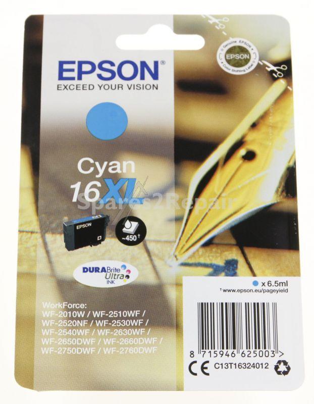 Epson Cartridge - 16xl C13t16324012 Cartridge Cyan 6 5ml