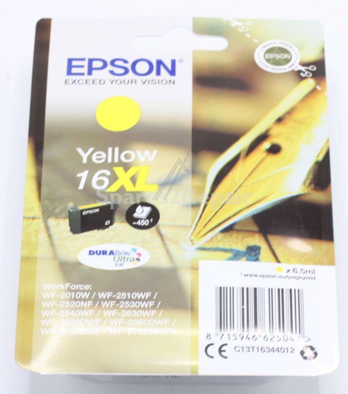 Epson Cartridge - 16xl C13t16344012 Ink Cartridge Yellow 6 5ml